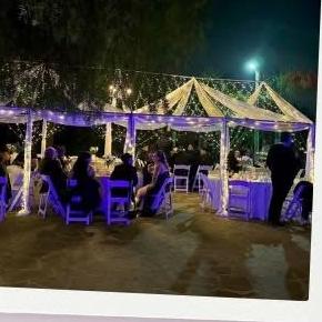 Fiesta nocturna en Rancho Macías